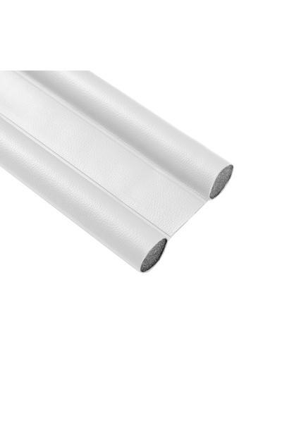 choice2 شريط مانع للتسرب مرن أبيض بطول 93 سم أسفل الباب، عازل للصوت، مانع لتس...