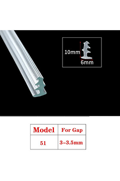 Choice13 شريط مانع للتسرب للأبواب والنوافذ بطول 5 أمتار (51 1/3/5/10 أمتار) م...