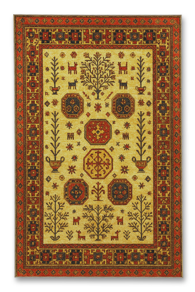 Rugs Modern Halı سجادة موسو ذات النمط التقليدي ذات النمط المميز والقاعدة المن...