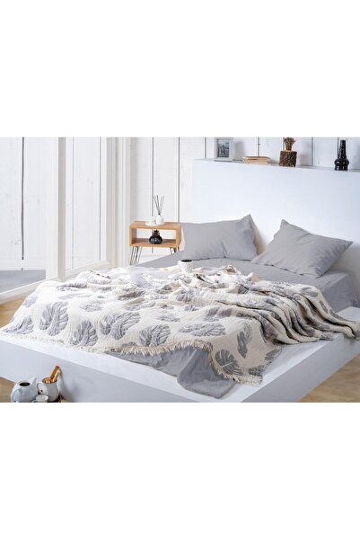 Peshtemalsan 9 KATLI %100 PAMUK MÜSLİN YORGANYATAK ÖRTÜSÜ