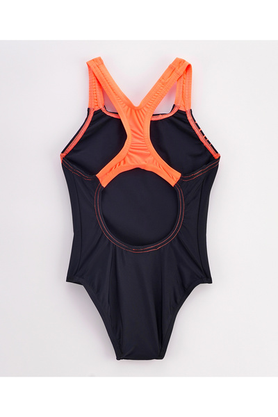 SPEEDO Medley Logo Medalist V Cut Swimsuit - Black