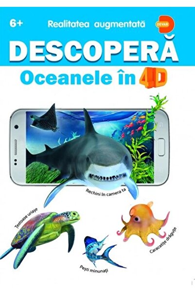 Editura Prestige Kids Descopera Oceanele in 4D