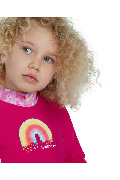 SPEEDO All-In-One Sun Suit - Pink