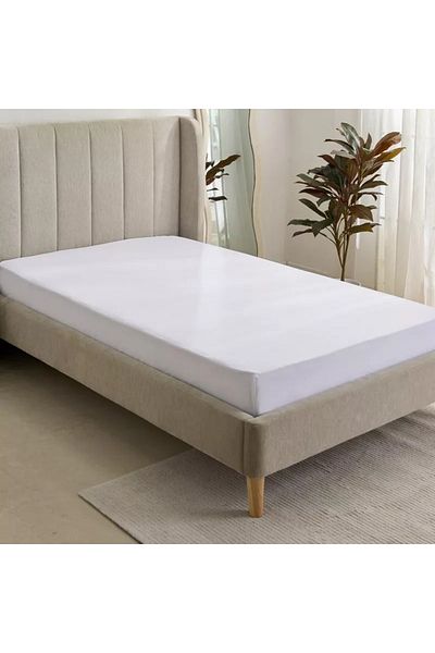 Home Box Purely Percale Twin Fitted Sheet - 120x200+40 cm
