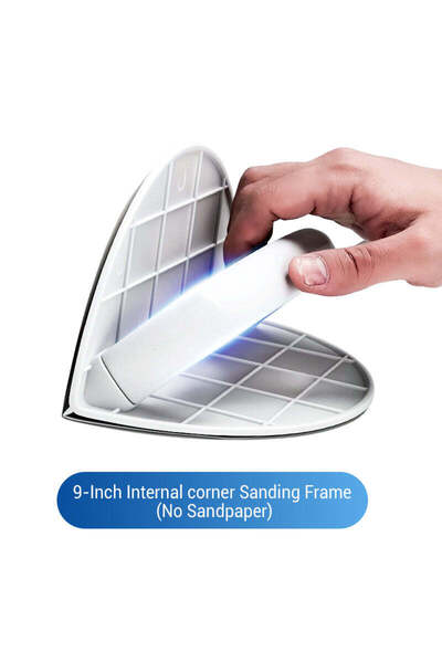 Choice Only Sanding Frame Multifunctional Semi-Circular Angle Sanding Sandpaper Tool Angle Sandpaper Holder