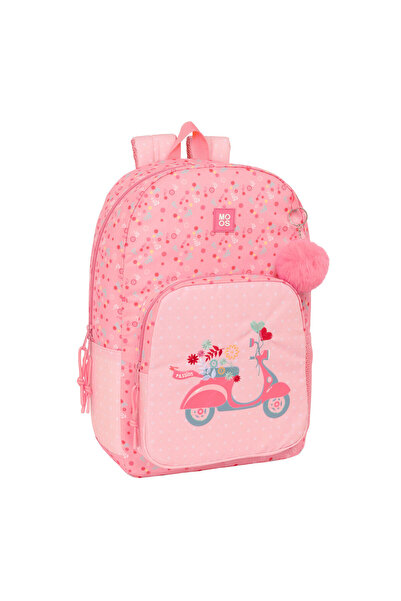 Moos Ghiozdan școlar Passion Multicolor 30 x 46 x 14 cm