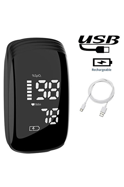 choice2 Oximeter 3 Rechargeable Oximeter Infrared Fever Thermometer Digital LCD Infant Adult Non-contact Las