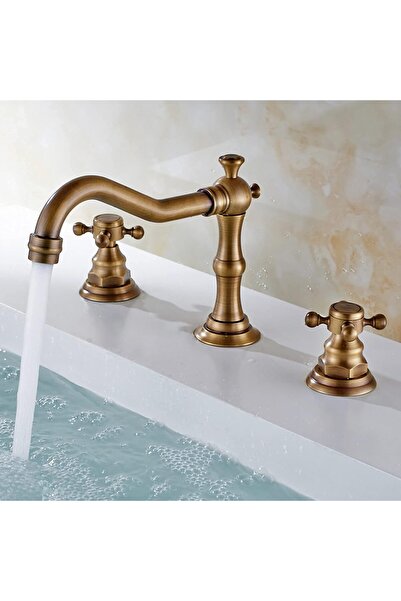 OEM صنبور حوض الحمام مدمج عتيق مجموعة من 3 قطع جديدة ضمان 7 سنوات مستوردة