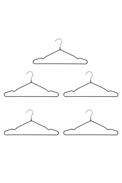 Mudo Home 5FIVE BOHO 5'Lİ KAYMAZ ASKI SETİ SİYAH