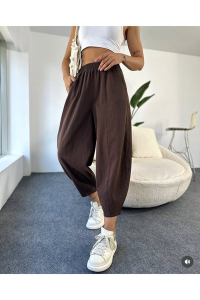 Bak'ap Premium Elastic Waist Gabardine Trousers