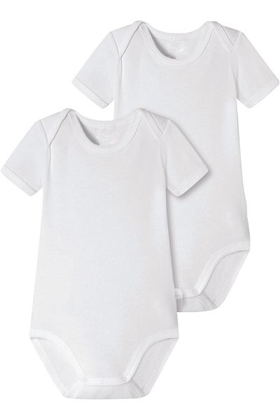 BabyCo 100% Cotton Short Sleeve Snap Fastener Baby Badi