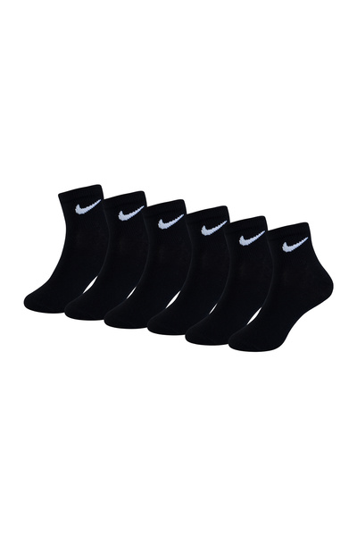 Nike Colorful Socks Pack Quarter - Black