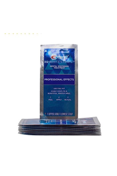 CREST Crest Teeth Whitening Treatment, Set of 10 sachets (20 strips) LEVEL 18 3D Whitestrips