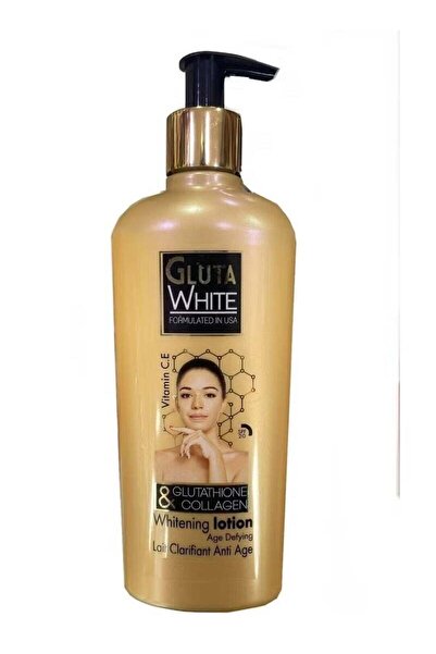 GLUTA WHITE لوشن تبييض الجسم بالجلوتاثيون والكولاجين 500 مل