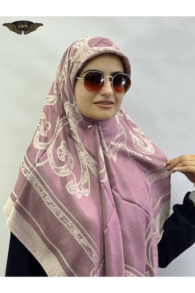 ALDAYER Φουλάρι 120 βισκόζης ζακάρ μοτίβο 3