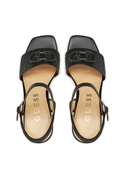 Guess Women's Sandals Black FLJGNKFAB03