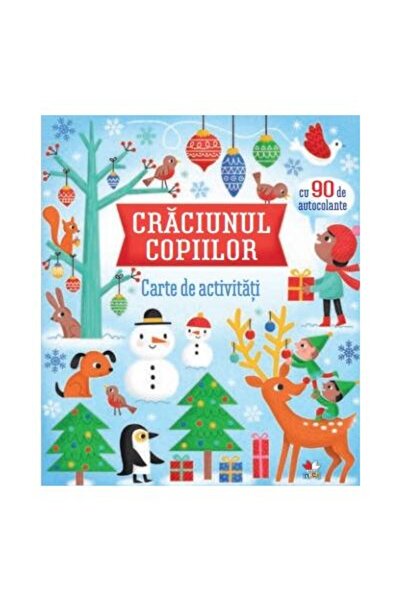 Editura Litera Craciunul copiilor. Carte de activitati