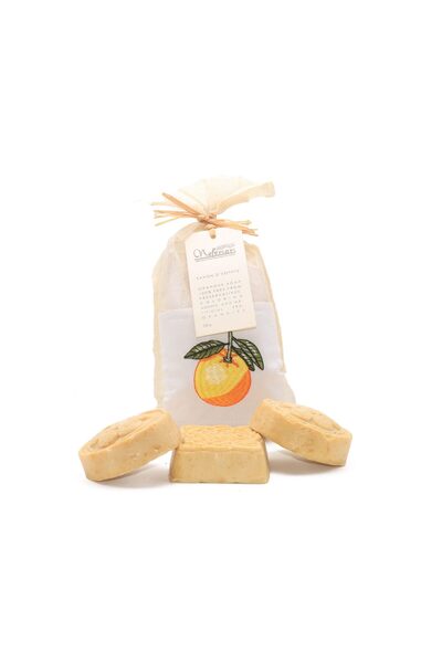 NEFERTARİ Olive Oil and Orange Peel Soap by – 3 pieces, 250g