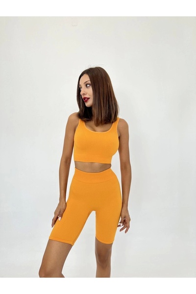 MetuCA 2500 Athlete Shorts Leggings-Orange