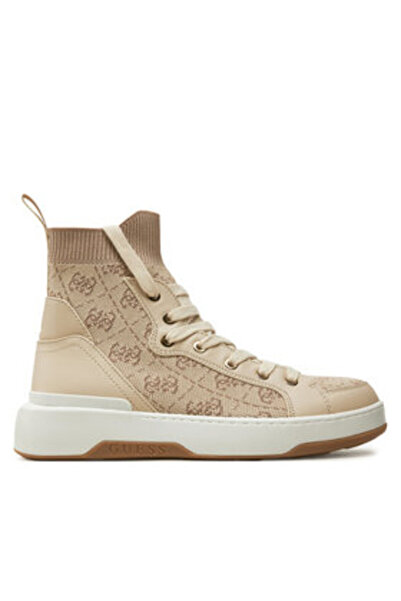 Guess Ghete bej pentru femei, la gleznă, FLPMNNFAL12