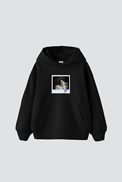 Tarzsokak Asap Rocky Štampano Oversize kroj Unisex Premium Crna