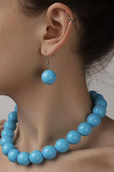New Obsessions 20mm Big Beads Earrings