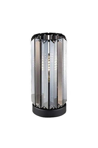 Rabalux Veioza, din metal, abajur din sticla colorata, baza decorativa rotund...