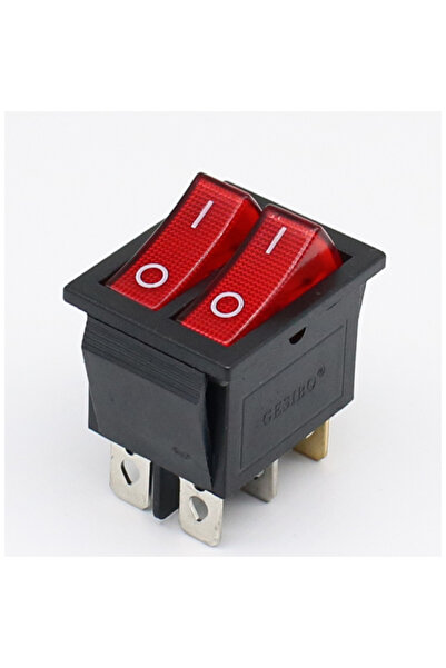 OEM Buton dublu cu 2 pozitii, 6 pini, KCD4