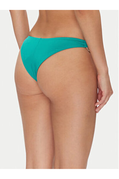 Guess Sliț de bikini turcoaz pentru femei E5GO19KC692