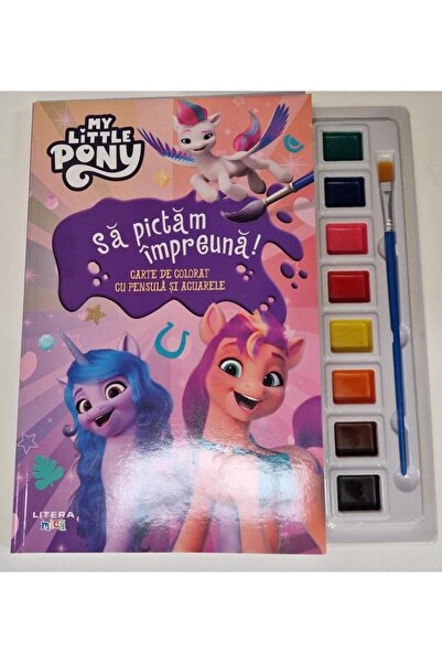 Editura Litera My Little Pony. Let's paint together! Coloring book