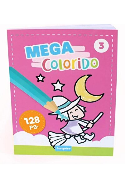 Europrice Carte de colorat mega colorido 3