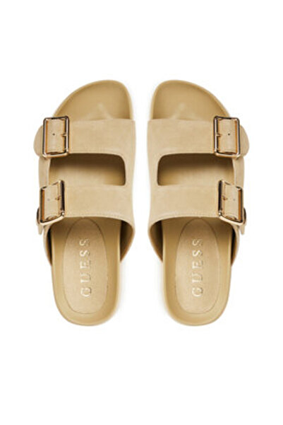 Guess Flip-flops bej pentru femei FLTFSTSUE03