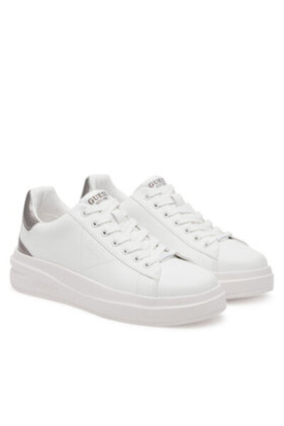 Guess Teniși albi pentru femei FLJBINLEA12