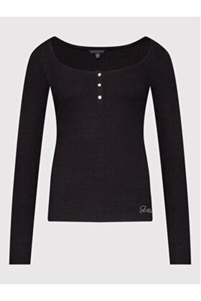 Guess Women's Blouse Black W2YP46KBCO2