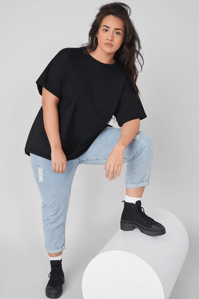 Bigsize Women's T-shirt large sizes 1217-23
