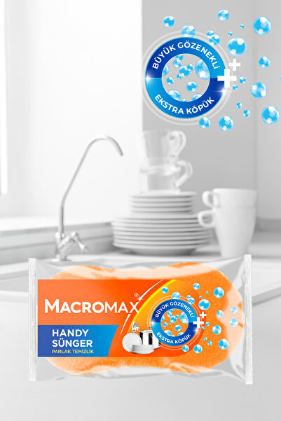 MACRO MAX Handy Sünger Büyük Gözenekli Temizlik Süngeri