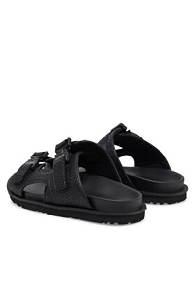 Guess Șlapi pentru bărbați, negri, FMJBAHELE03