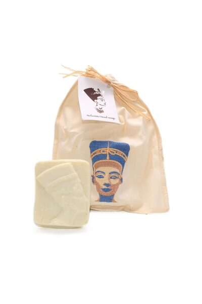 NEFERTARİ Nefertiti head-shaped olive oil soap by Nefertari
