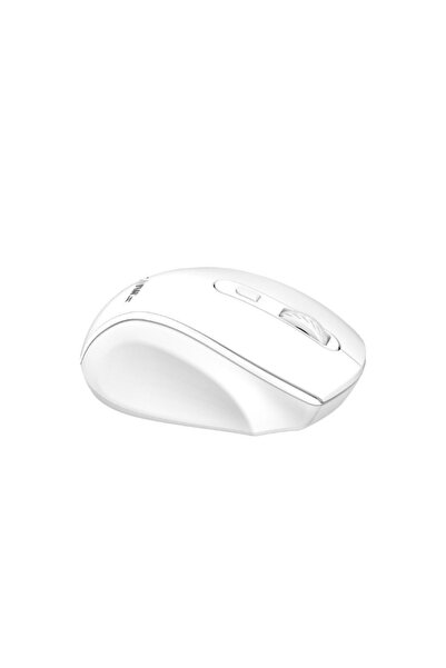 Claw's Genius 2.4 GHz USB Alıcılı & 3 Farklı Değiştirilebilir DPI Kompakt Kablosuz Mouse - Beyaz