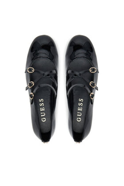 Guess Balerini negri pentru femei FLTKALPAF02