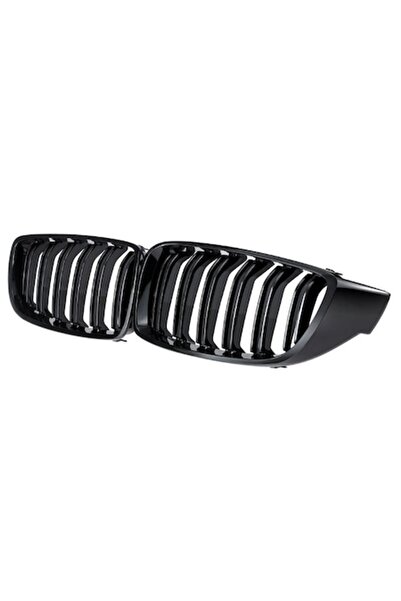 OEM Grilă dublă pentru BMW F32 F33 F36, Negru lucios, M4 Type 2013+ Flexzon