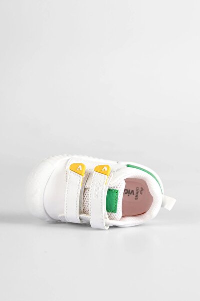 Vicco Forum Daily Shoes between Numbers 19-25 - White-Green