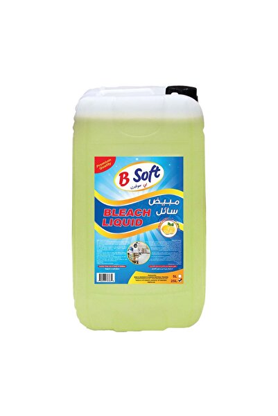 BSOFT سائل تبييض عالي الجودة 25 لترًا - الحل الأمثل للتنظيف متعدد الأغراض مع