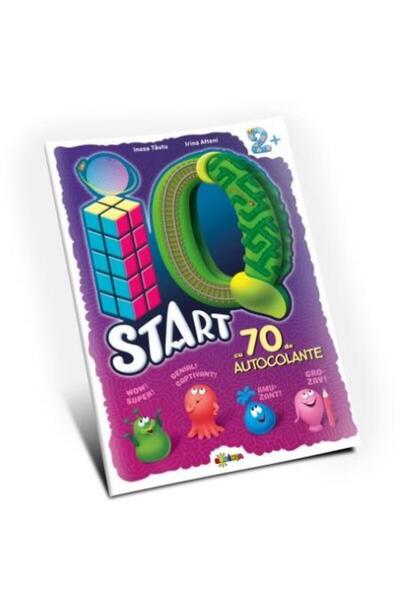 Editura Dorinta Marea carte de colorat. IQ start 2+. Cu 70 de auto