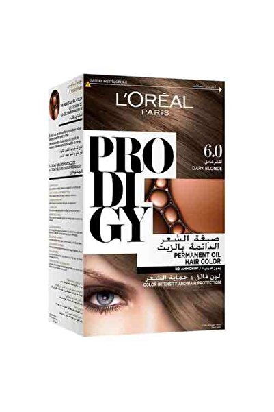 L'oreal صبغة شعر بروديجي أشقر داكن بدون أمونيا (رقم 6.0)