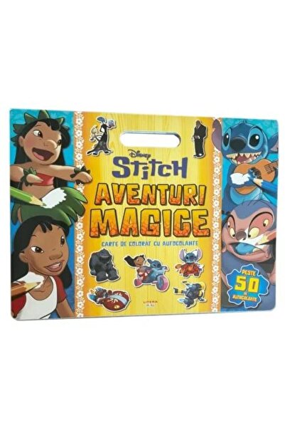 Editura Litera Disney. Stitch. Aventuri magice. Carte de colorat