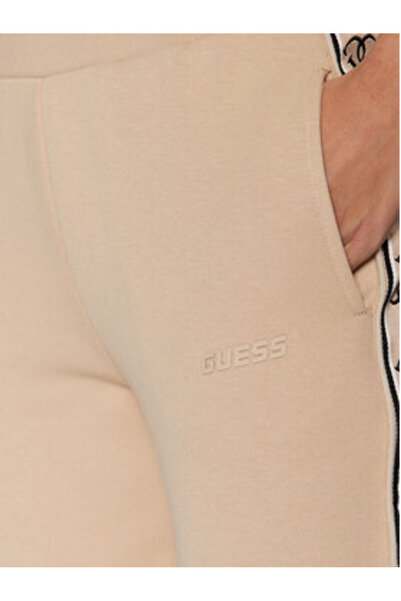 Guess Pantaloni de trening bej pentru femei V2YB15KB3P2