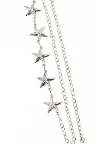 Addax Yıldız Tokalı Zincir Kemer ZNCR102