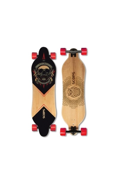 Esginler Design DeadHowl Longboard - Ahşap Kaykay Scops