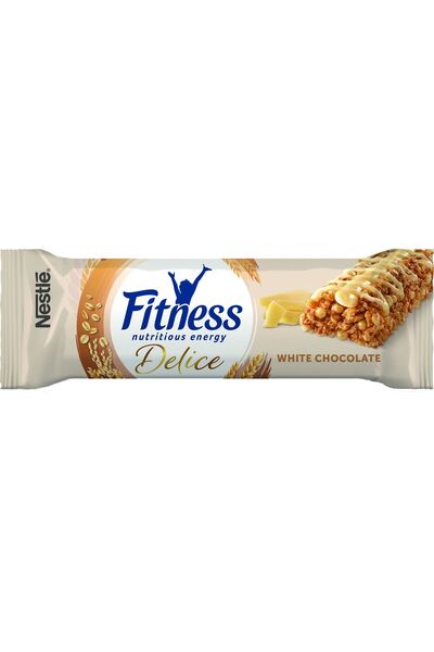 Nestle Baton cu cereale cu ciocolata alba Fitness, 22.5g